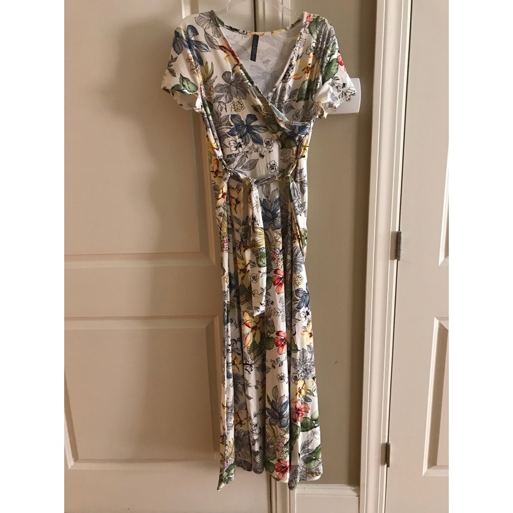 Floral maxi dress